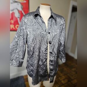 Allison Daley Metallic Top Size 14P